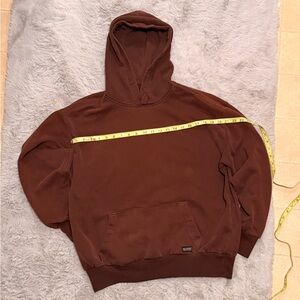 Hollister Oversized Brown Hoodie